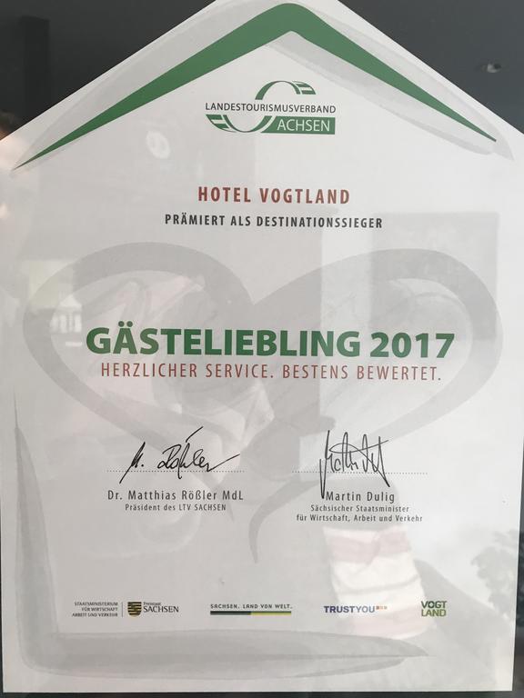 Hotel Vogtland Bad Elster Exteriér fotografie